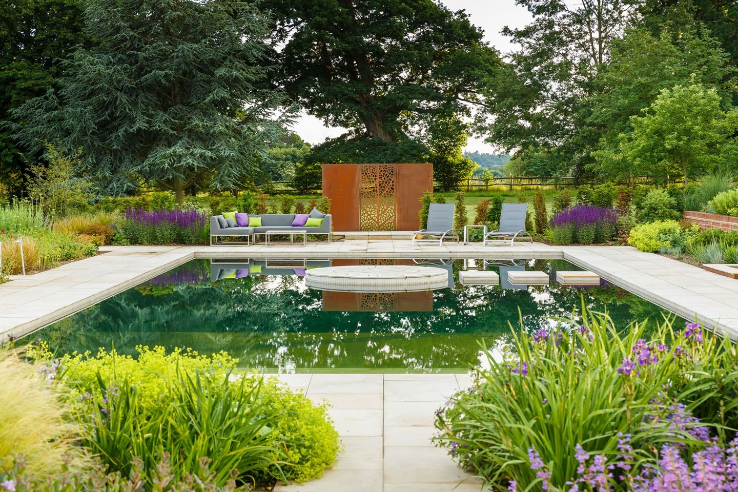 Natural swimming pool project 247CAR